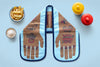 Chip Chop Double Oven Glove