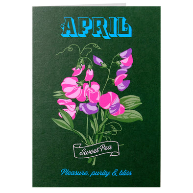 Birth Flower Card April