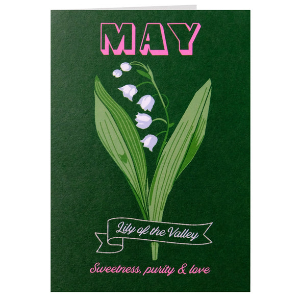 Birth Flower Card May