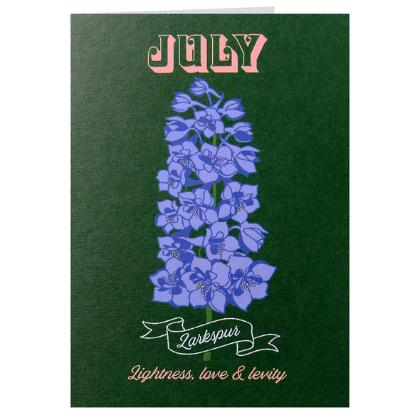 Birth Flower Card July