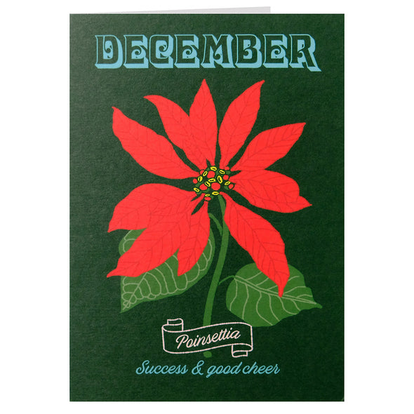Birth Flower Card December